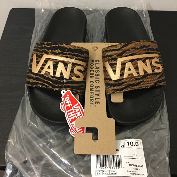 vans tiger slides